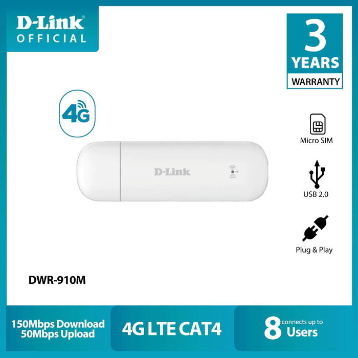 เราเตอร์ D - Link DWR 910M สีขาว - SpeedCom