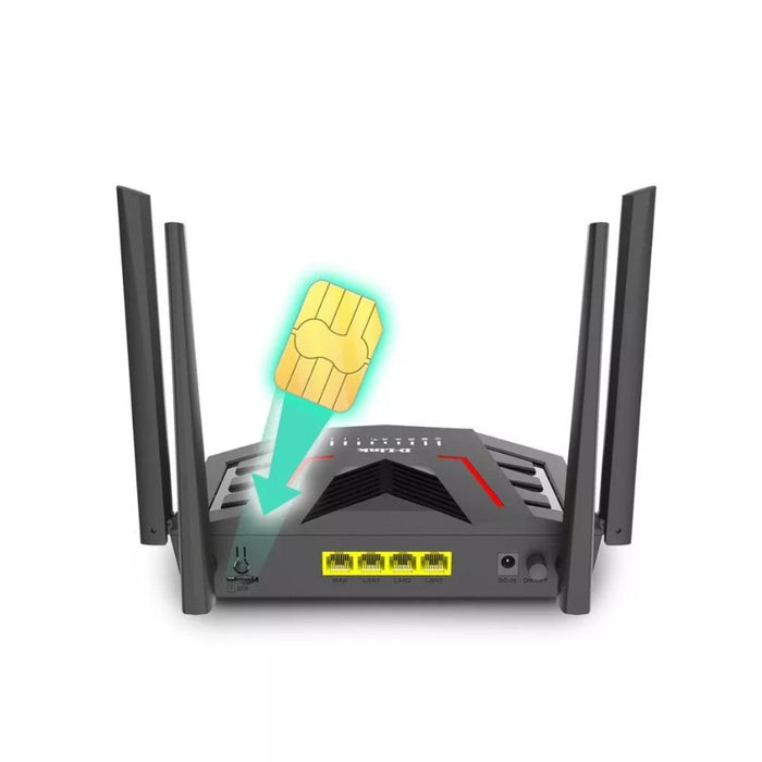 เราเตอร์d link dwr m955x Router 4G LTE WIFI6 AX1500 Gigabit Mobile - SpeedCom