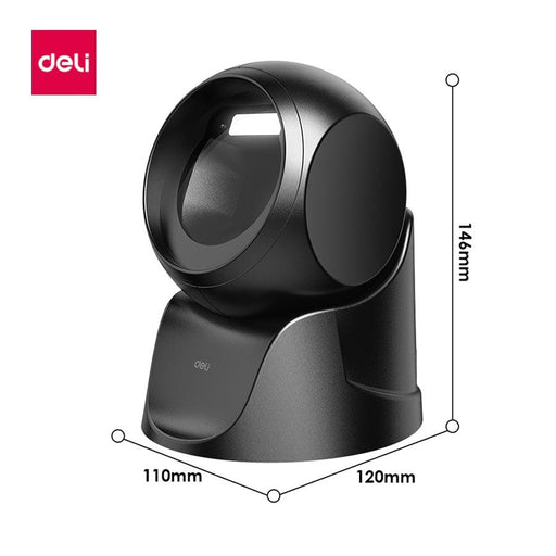 เครื่องยิงบาร์โค้ด Deli Barcode (CMOS) 1D,2D แบบตั้งโต๊ะ - รุ่น S231 - SpeedCom