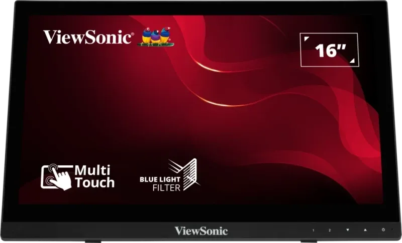 จอมอนิเตอร์ Viewsonic TD1630-3 TN Touch 60Hz สีดำ