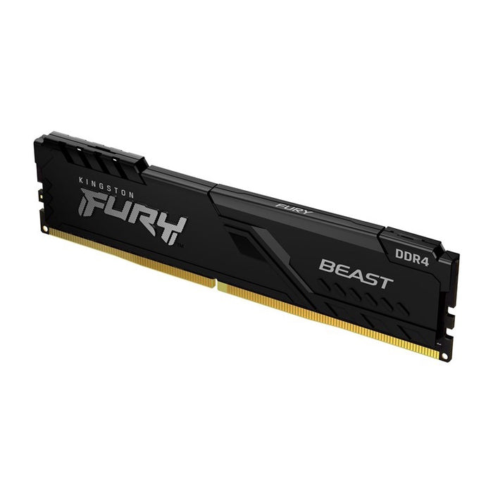 Memory RAM PC Kingston FURY BEAST 16GB(16GBX1) DDR4 BUS3200MHz KF432C16BB/16Black