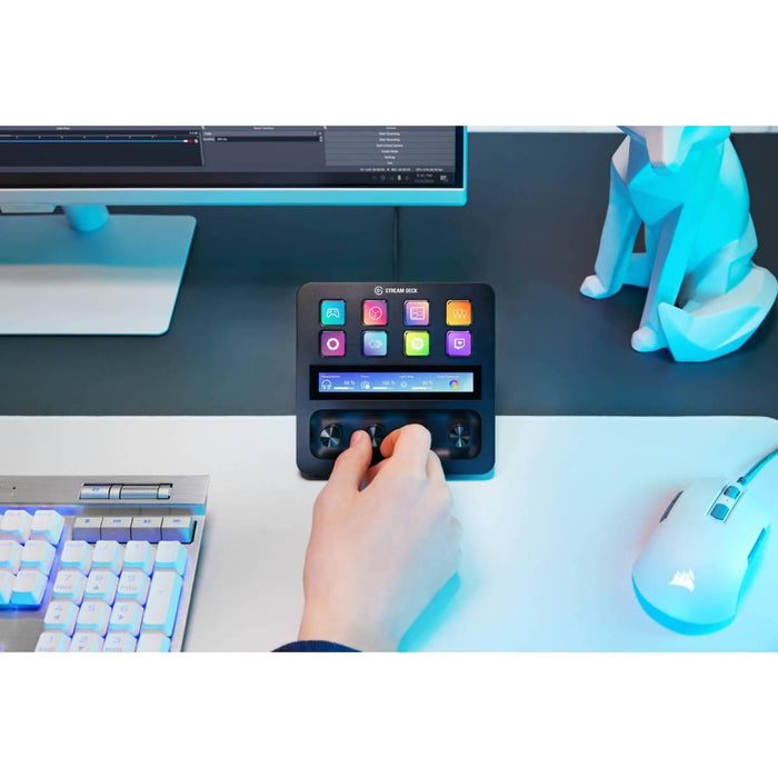 แผงแป้นพิเศษ Elgato Stream Deck+ (10GBD9901) - SpeedCom