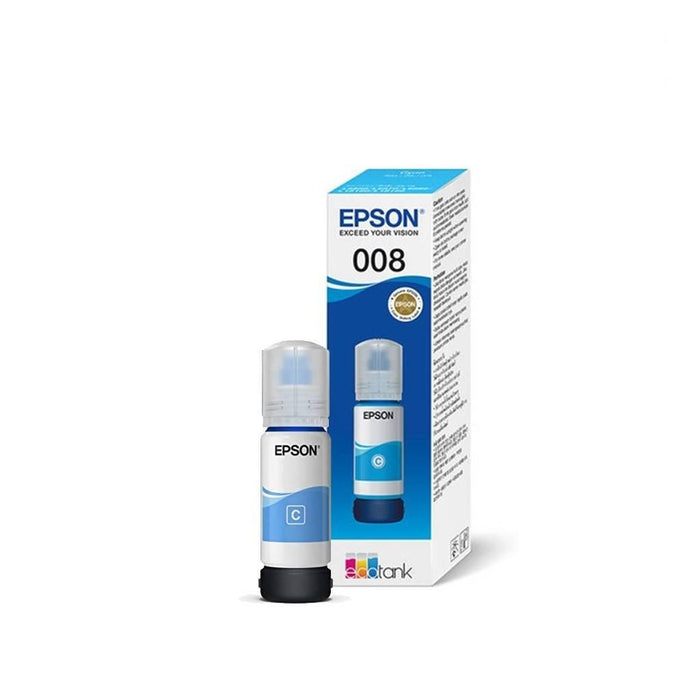 หมึกเครื่องปริ้นเตอร์ Epson-008CYAN สีฟ้า - SpeedCom