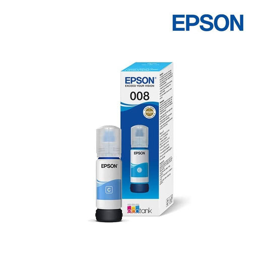 หมึกเครื่องปริ้นเตอร์ Epson-008CYAN สีฟ้า - SpeedCom