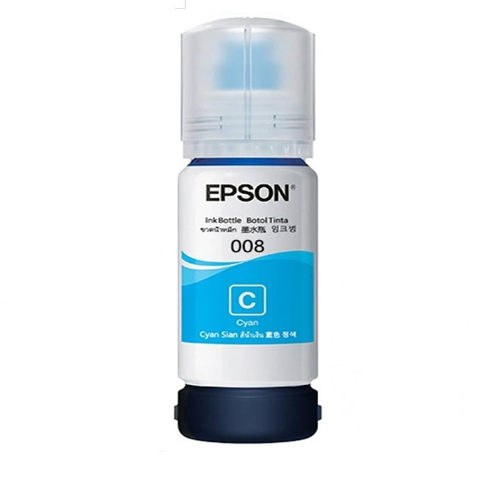 หมึกเครื่องปริ้นเตอร์ Epson-008CYAN สีฟ้า - SpeedCom