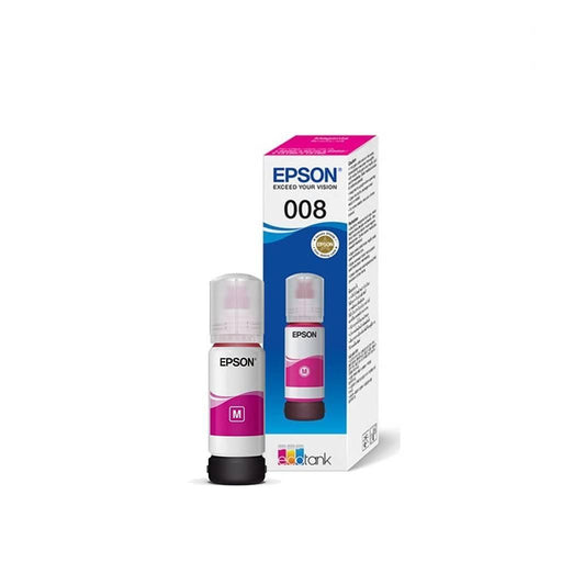 หมึกเครื่องปริ้นเตอร์ Epson-008MAGENTA สีแดงม่วง - SpeedCom