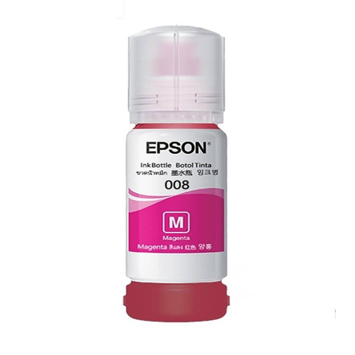 หมึกเครื่องปริ้นเตอร์ Epson-008MAGENTA สีแดงม่วง - SpeedCom