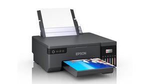 ปริ้นเตอร์อิงค์เจ็ท Epson EcoTank L8050 C11CK37501 สีเทา - SpeedCom