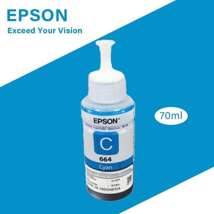 หมึกเครื่องปริ้นเตอร์ Epson-T6642-C สีฟ้า - SpeedCom