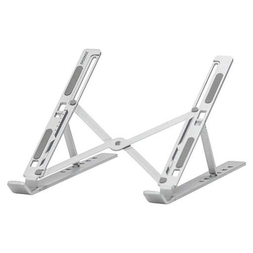 แท่นวางโน๊ตบุ๊ค ERGONOZ NOTEBOOK STAND PORTABLE TABLET STAND LAPTOP RISER SILVER 6M - SpeedCom