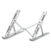 แท่นวางโน๊ตบุ๊ค ERGONOZ NOTEBOOK STAND PORTABLE TABLET STAND LAPTOP RISER SILVER 6MSpeedCom