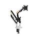 ขาจับจอ ERGONOZ TRAZER - D Dual Monitor Arm Twin Trazer สีขาว (Matte White) - SpeedCom