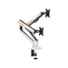 ขาจับจอ ERGONOZ TRAZER - D Dual Monitor Arm Twin Trazer สีขาว (Matte White) - SpeedCom