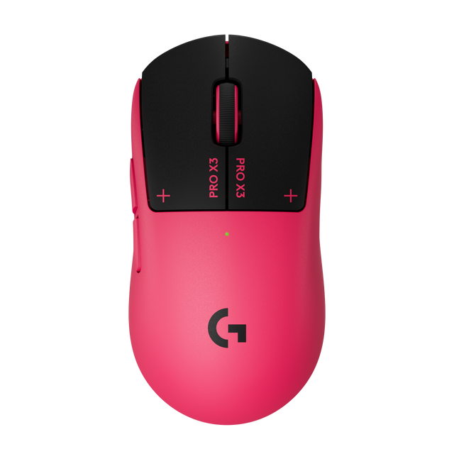 เมาส์ไร้สาย Logitech G PRO X3 SUPERSTRIKE Wireless Gaming Mouse สีชมพู - SpeedCom