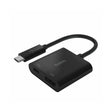 อุปกรณ์แปลงสัญญาณ Belkin USB-C to HDMI + Charge Adapter (AVC002btBK) - SpeedCom