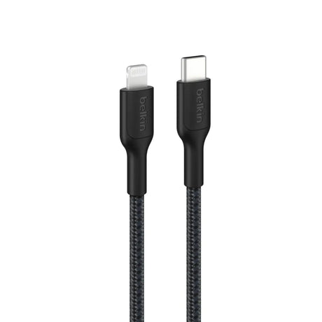 สายชาร์จ Belkin BoostCharge Pro USB-C Braided Cable to Lightning 2m - SpeedCom