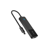 อุปกรณ์แปลงสัญญาณ Mazer Multiport Hub USB C 5-in-1 (M-UC2MULTI7001C-BK) - SpeedCom