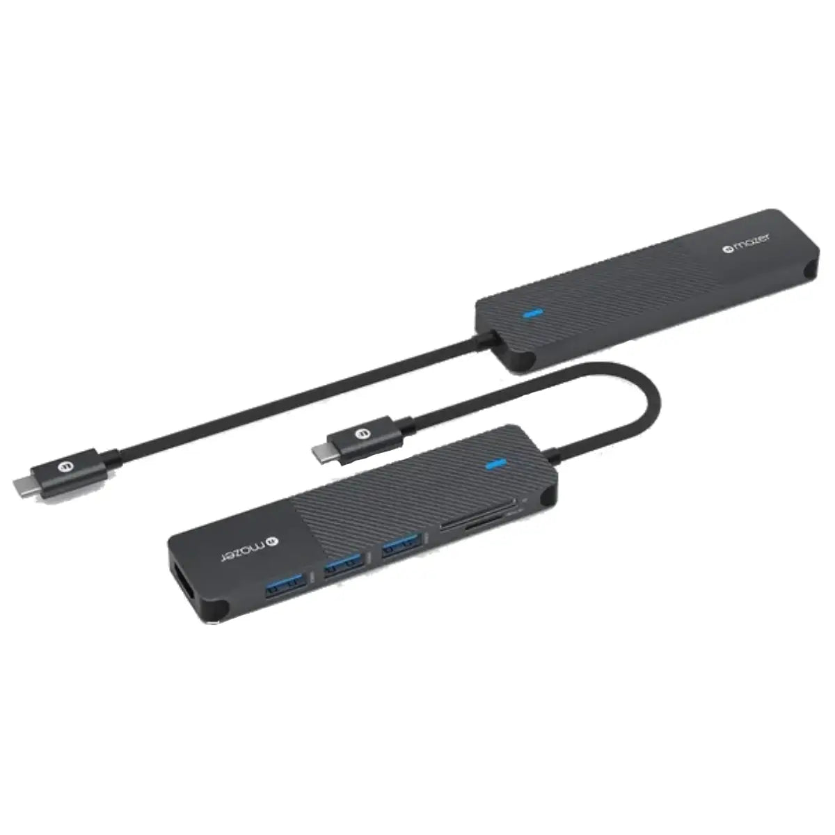 อุปกรณ์แปลงสัญญาณ Mazer Multimedia Pro 6-in-1 Hub (M-UC2MULTI7001-BK) - SpeedCom