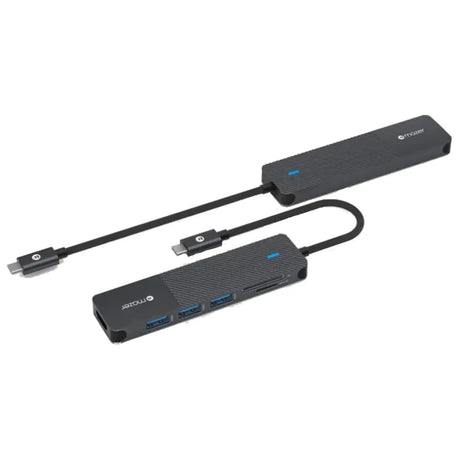 อุปกรณ์แปลงสัญญาณ Mazer Multimedia Pro 6-in-1 Hub (M-UC2MULTI7001-BK) - SpeedCom