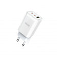 หัวชาร์จ Uvolt UVA65W-01-WHT Wall Charger 65W สีขาว - SpeedCom