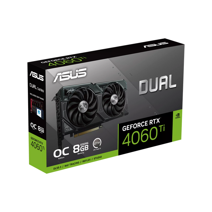 การ์ดจอ Asus GeForce RTX 4060TI DUAL O8GB GDDR6