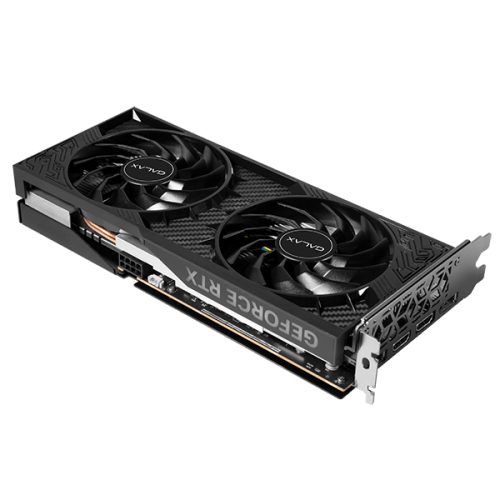 การ์ดจอ GALAX GeForce RTX 4060 1-CLICK OC 2X 12GB GDDR6 สีดำ - SpeedCom