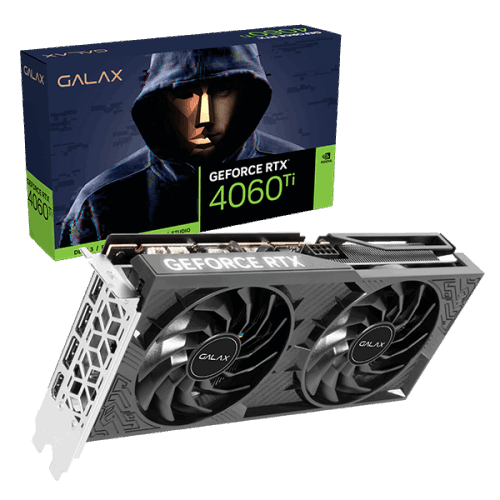 การ์ดจอ GALAX GeForce RTX 4060ti 1-CLICK OC 8GB GDDR6 - SpeedCom