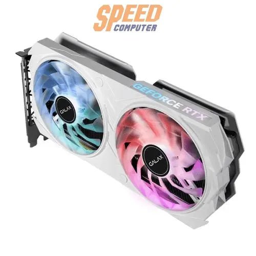 การ์ดจอ GALAX GeForce RTX 4060ti EX WHITE 1 - CLICK OC 8GB GDDR6 - SpeedCom