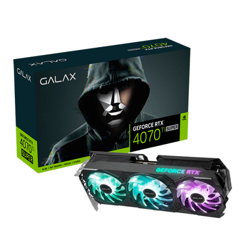 การ์ดจอ GALAX GeForce RTX 4070ti SUPER EX GAMER WHITE 12GB GDDR6X - SpeedCom