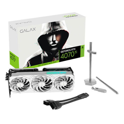 การ์ดจอ GALAX GeForce RTX 4070ti SUPER EX GAMER WHITE 12GB GDDR6X สีขาว - SpeedCom