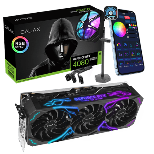 การ์ดจอ GALAX GeForce RTX 4080 SUPER SG 16GB GDDR6X สีดำ - SpeedCom