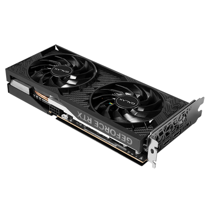 การ์ดจอ GALAX VGA CARD GEFORCE RTX 4060 1-CLICK OC 2X V2 - 8GB GDDR6 3 YAER - SpeedCom