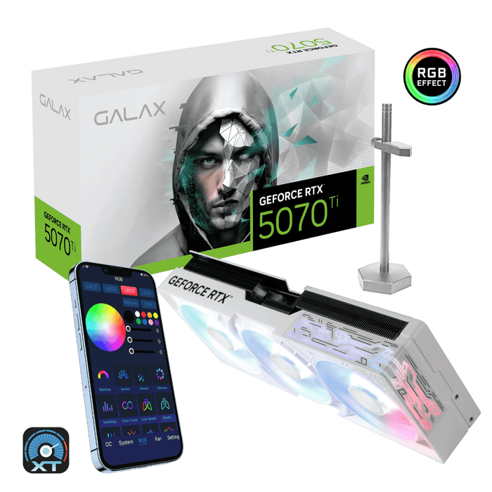 การ์ดจอ GALAX VGA CARD GEFORCE RTX 5070 Ti 1 - Click OC 16GB GDDR7 - SpeedCom