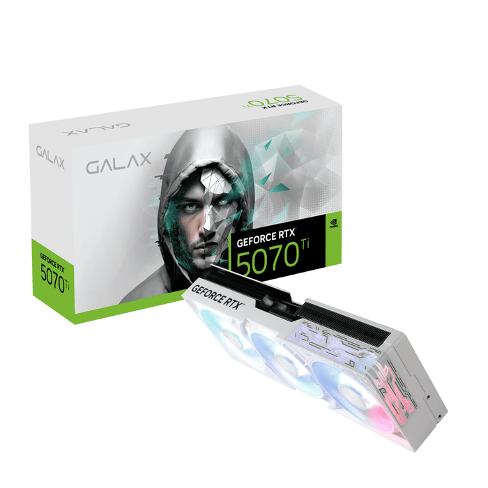 การ์ดจอ GALAX VGA CARD GEFORCE RTX 5070 Ti 1 - Click OC 16GB GDDR7 - SpeedCom