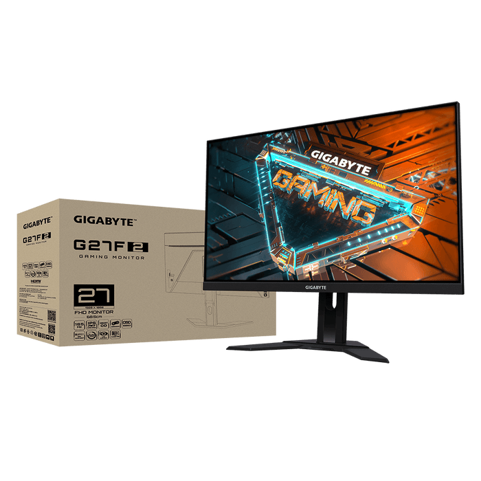 จอมอนิเตอร์ Gigabyte Gaming G27F 27.0" IPS FHD 165Hz สีดำ - SpeedCom