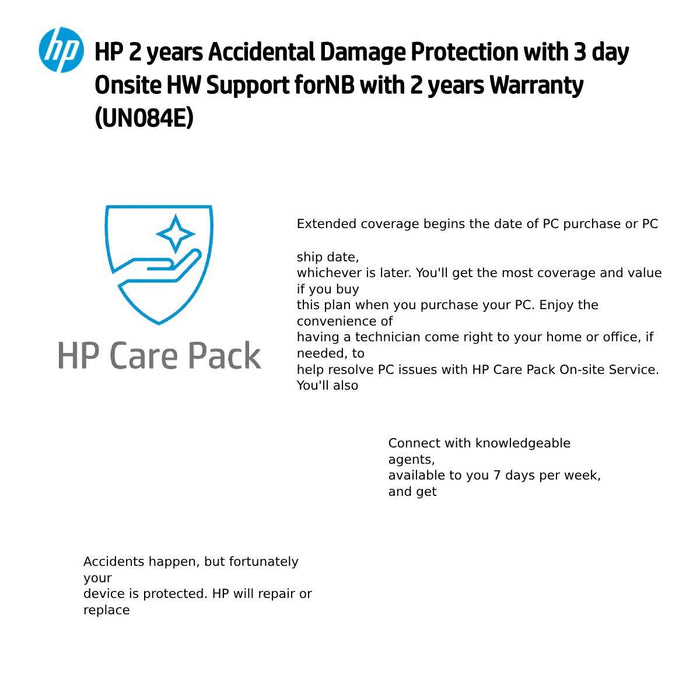 ประกัน HP Care Pack (UN084E) ประกันอุบัติเหตุ CNB: LOW & MID (PAV/Victus) - SpeedCom