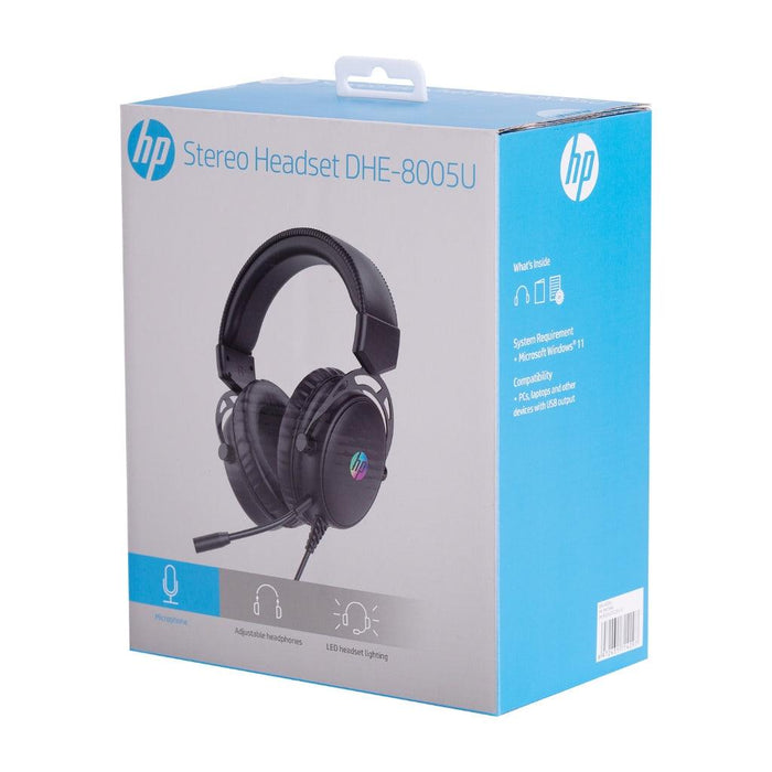 หูฟัง HP DHE-8005U Wired สีดำ - SpeedCom