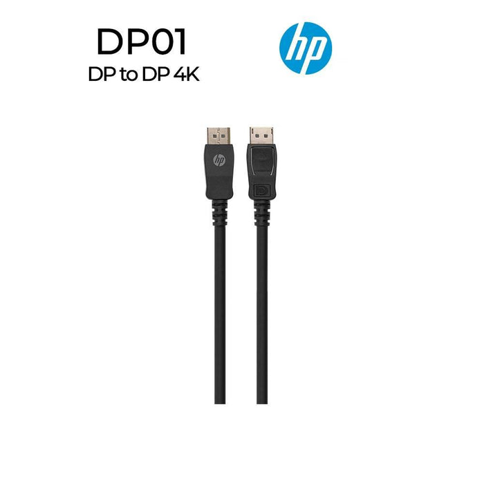 สายต่อจอคอมพิวเตอร์ HP DP To DP Cable 4K 3840X2160 - SpeedCom