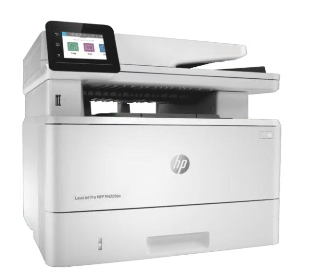 ปริ้นเตอร์เลเซอร์ HP Pro MFP M428fdw (W1A30A) สีขาว - SpeedCom