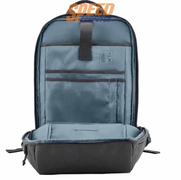 กระเป๋าโน๊ตบุ๊ค HP Travel 18L 15.6 IGR Laptop Backpack สีดำ (6B8U6AA) - SpeedCom