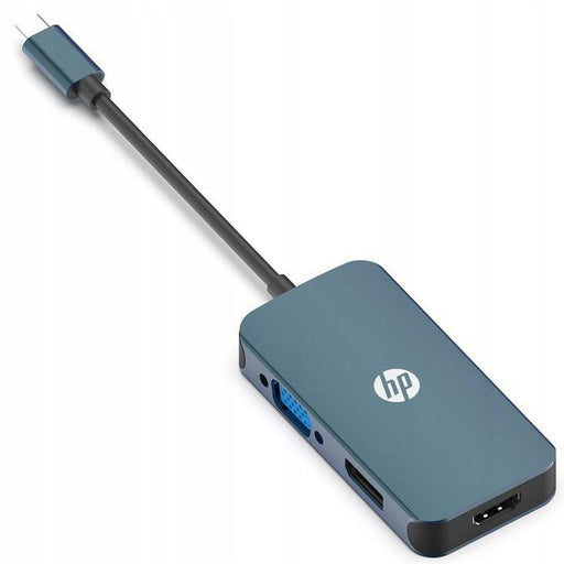 อุปกรณ์แปลงสัญญาณ HP USB-C to VGA HDMI DP DHC-CT200 - SpeedCom