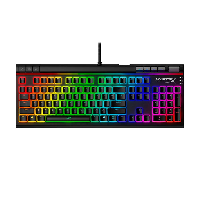 คีย์บอร์ด HyperX Alloy Elite 2 Rgb Linear Red Us 4p5n3aa-aba สีดำSpeedCom