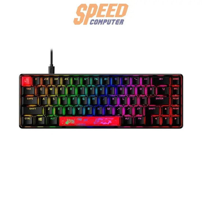 คีย์บอร์ด HyperX Alloy Origins 65 สีดำ - SpeedCom