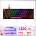 คีย์บอร์ด HyperX Alloy Origins 65 สีดำ - SpeedCom