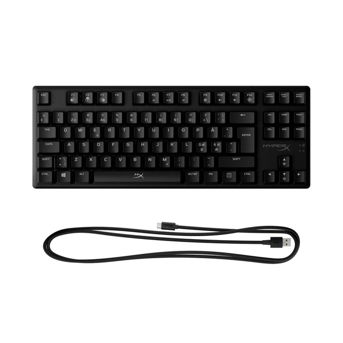 คีย์บอร์ด HyperX Gaming Alloy Origin Core Blue Sw Tkl 4p5p2ah - akl สีดำ - SpeedCom