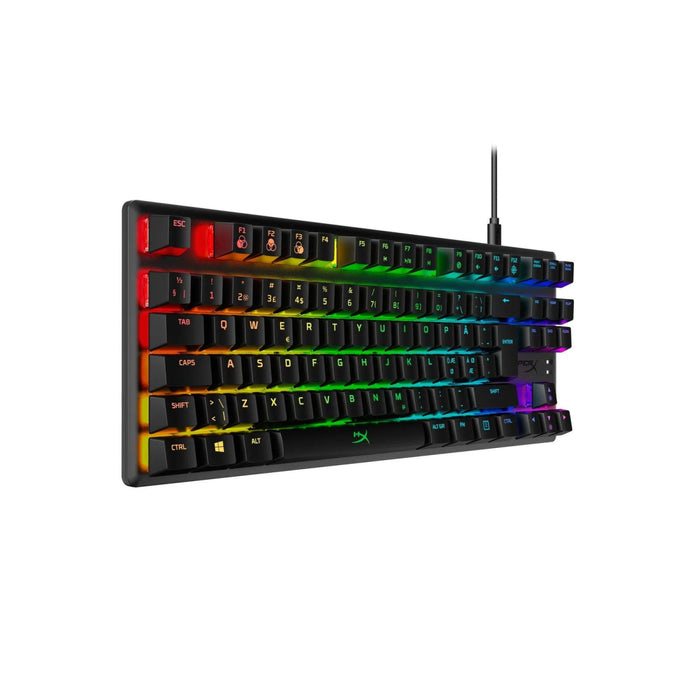 คีย์บอร์ด HyperX Gaming Alloy Origin Core Blue Sw Tkl 4p5p2ah - akl สีดำ - SpeedCom