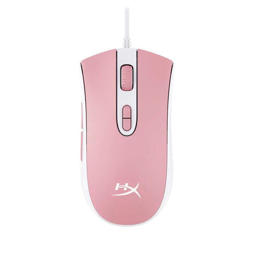 เมาส์ HyperX Gaming Pulsefire สีชมพู (White Pink) - SpeedCom