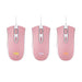 เมาส์ HyperX Gaming Pulsefire สีชมพู (White Pink) - SpeedCom