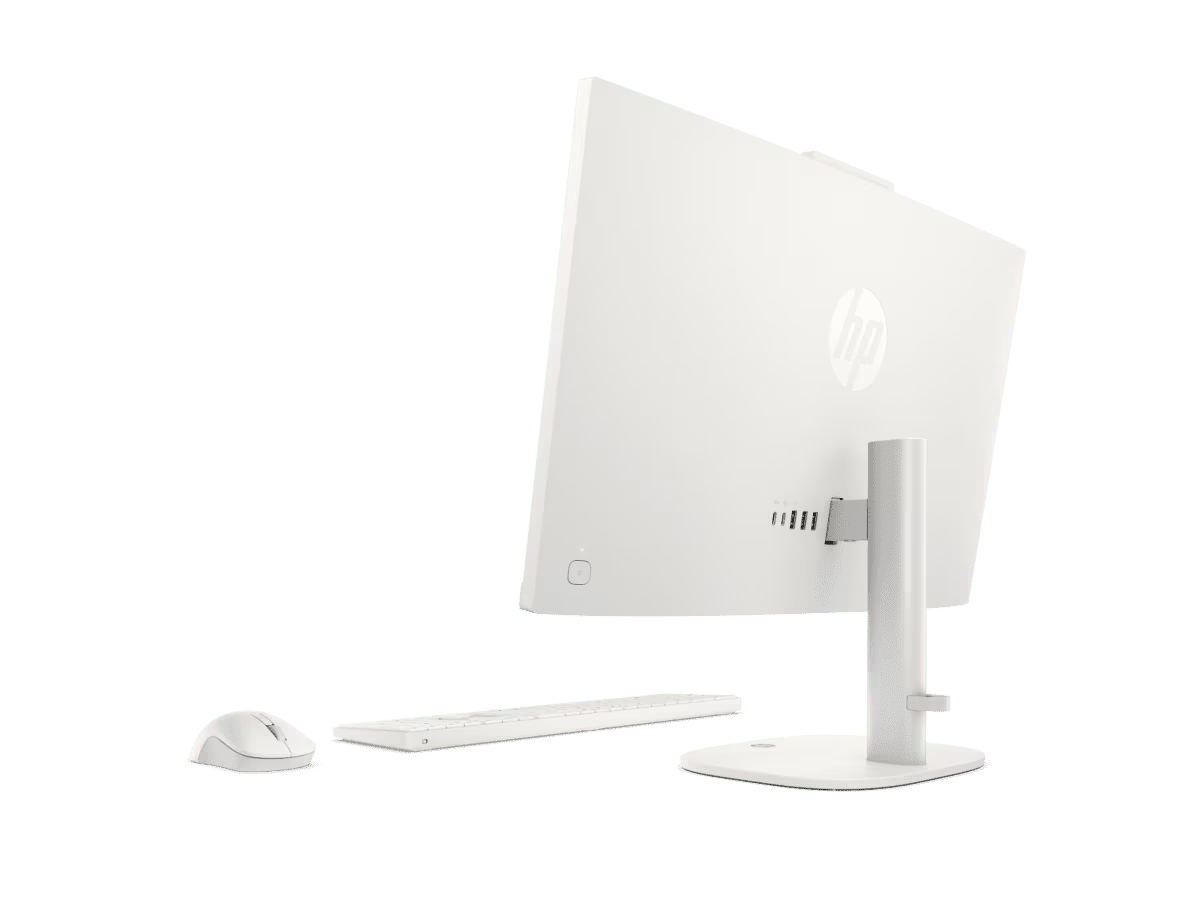 คอมพิวเตอร์ All-in-One HP OmniStudio 24 รุ่น CV0010D สีขาว (Cotton White)