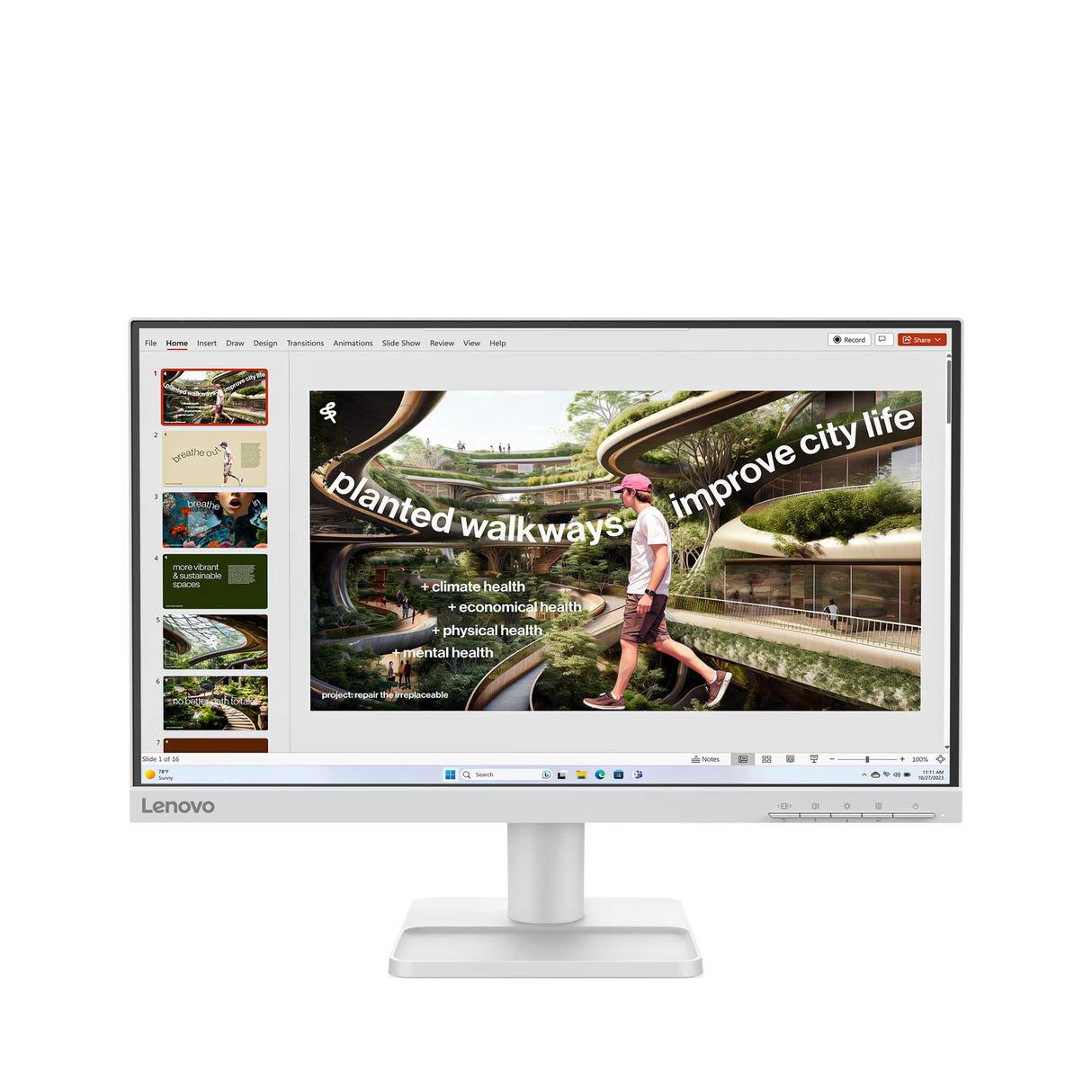 จอมอนิเตอร์ LENOVO L22e-40 (68FAKAC6TH) 21.5" VA 100Hz - SpeedCom